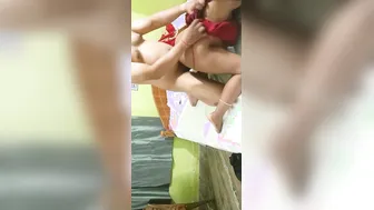 Indian Housewife Bent Over Taking It Deep From Behind