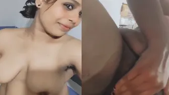 Busty Wife Showing Off Big Tits To Her Ex Lover