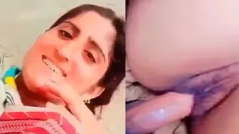 Wife Getting Her Tight Pussy Stretched By Husband