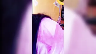 Busty GF Stripping And Fingering Herself Solo