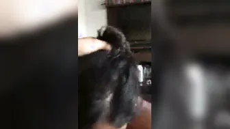 Wife Covered In Cum After Sucking His Cock So Good