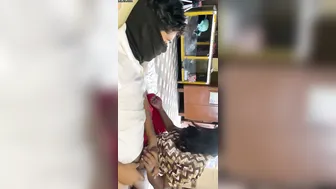 Amateur Couple Fucking Hard And Slapping His Dick Around