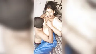 Horny Wife In Traditional Dress Getting Fucked At Home