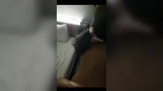 Slutty GF Spitting On Cock During Messy Blowjob