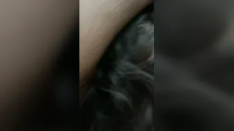 Horny Wife Giving Sloppy Blowjob While Showing Her Tits