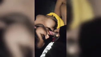 Wife Sucking Dick Late At Night Satisfying His Needs