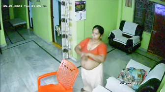Married Woman Stripping Out Of Her Blouse On Hidden Cam