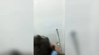 Married Woman Sucking Her Husbands Friend In Bathroom