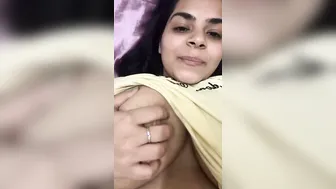 Wife Making Out And Flashing Her Big Tits For Him