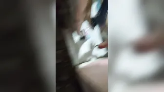 Horny Brother Catching His Wife Bathing And Fucking Her