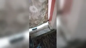 Horny Brother Catching His Wife Bathing And Fucking Her