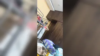 Milf Teacher Dressing After Shower Caught On Video