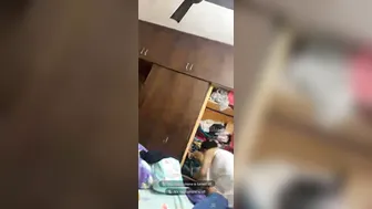 Milf Teacher Dressing After Shower Caught On Video