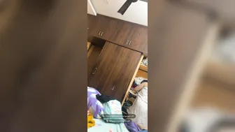 Milf Teacher Dressing After Shower Caught On Video