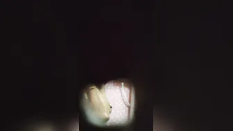 Spying On Her Bathing Through The Bathroom Wall Hole