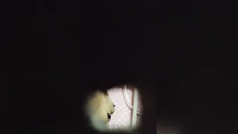 Spying On Her Bathing Through The Bathroom Wall Hole