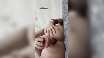 Horny GF Fucking Herself With Huge Dildo For Me