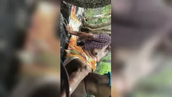 Married Slut Getting Fucked Outdoors In The Forest