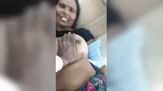 Village Maid Getting Her Boobs Groped In Car By Boss