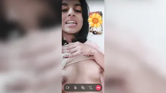 First Time Showing Tits On Camera For Her Boyfriend