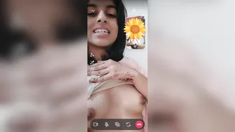 First Time Showing Tits On Camera For Her Boyfriend