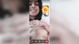 First Time Showing Tits On Camera For Her Boyfriend