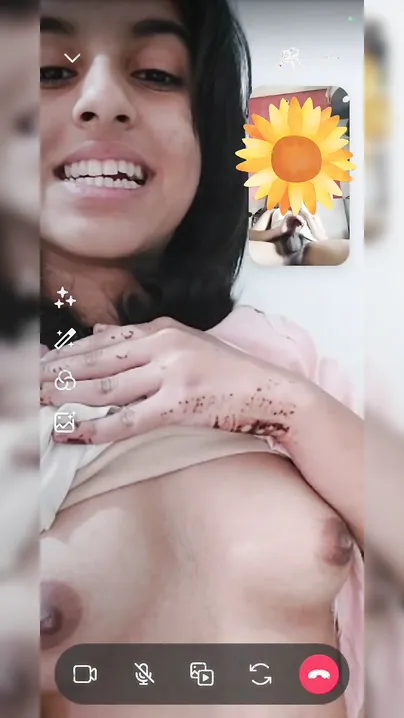 First Time Showing Tits On Camera For Her Boyfriend