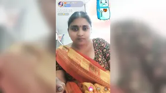 Chubby Milf In Saree Revealing Her Big Tits And Pussy