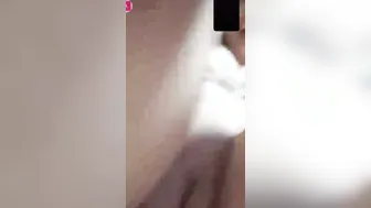 Smiling Cutie Stripping Naked On Video Call For Lover