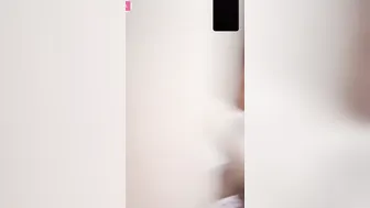 Smiling Cutie Stripping Naked On Video Call For Lover