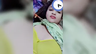 GF Going Topless On Video Call For Her Man