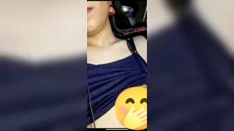 Hot Girl Showing Her Boobs To Lover On Video Call