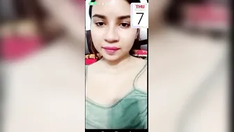 Hot Babe Flashing Her Tits To Boyfriend In Selfie