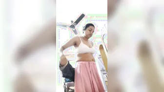 Married Slut Caught Bathing Through Window On Camera