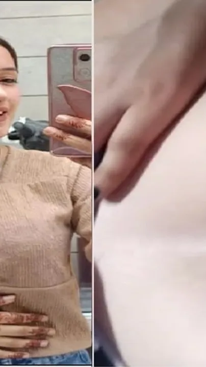Punjabi Babe Showing Off Her Shaved Pussy And Big Tits