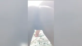 Chubby Babe Milking His Cock With Handjob Until He Cums