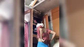 Catching My Stepsister Changing Clothes On Camera