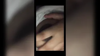 GF Flashing Her Untouched Tits For Her Man