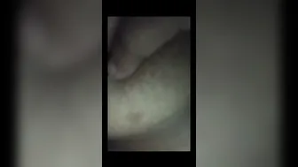 GF Flashing Her Untouched Tits For Her Man