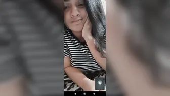 Busty GF Milking Her Huge Tits On Video Call