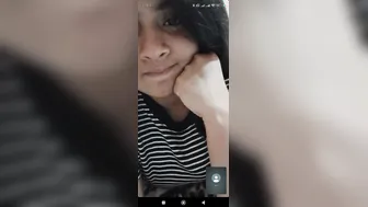 Busty GF Milking Her Huge Tits On Video Call