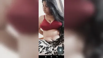 Busty GF Milking Her Huge Tits On Video Call