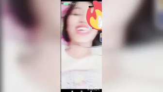 Smiling Gf Flashing Her Tits On Boyfriend Video Call