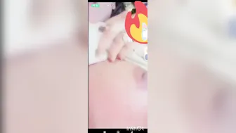 Smiling Gf Flashing Her Tits On Boyfriend Video Call
