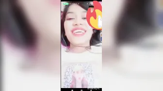 Smiling Gf Flashing Her Tits On Boyfriend Video Call