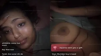 Desi Slut Flashing Her Tits In Group Chat Video