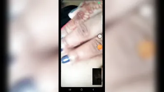 Gf Showing Her Tight Pink Pussy And Tits On Call