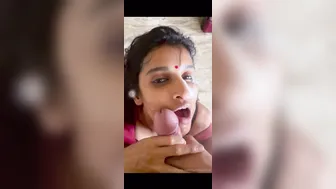 Indian Milf Sucking Cock And Taking Cum On Her Face
