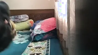 Couple Caught Fucking Quick By Friend In His Bedroom