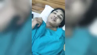 Hotel Room Fuck Session With Moaning GF Caught